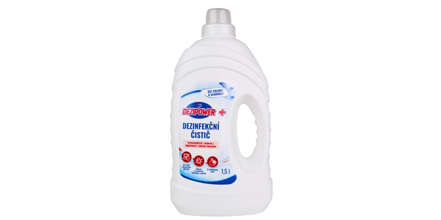 DEZIPOWER PLUS dezinfekční čistič 1,5 l                                                                                                                                                                                                                   